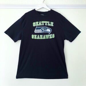 Dark navy blue NFL Seattle Seahawks NFL short sleeve T shirt